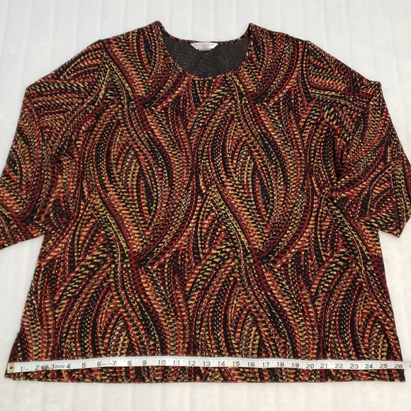 BOGO Free 🦋 Allison Daley Textured 3/4 Sleeve Top - Picture 8 of 10